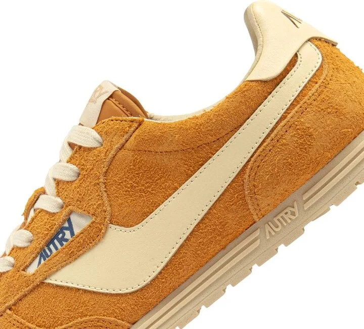 Autry Windspin Sneakers In Suede And Cadmium Leather And Rutabaga - Image 5