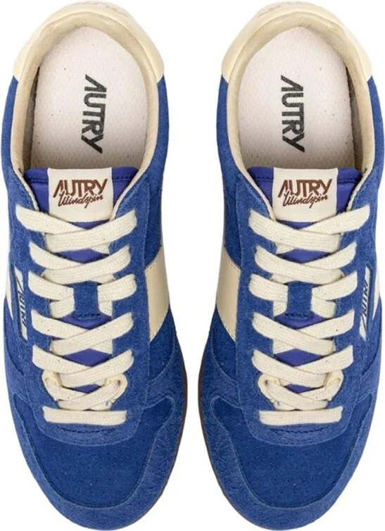 Autry Windspin Suede And Leather Sneakers Bic And Rutabaga - Image 4