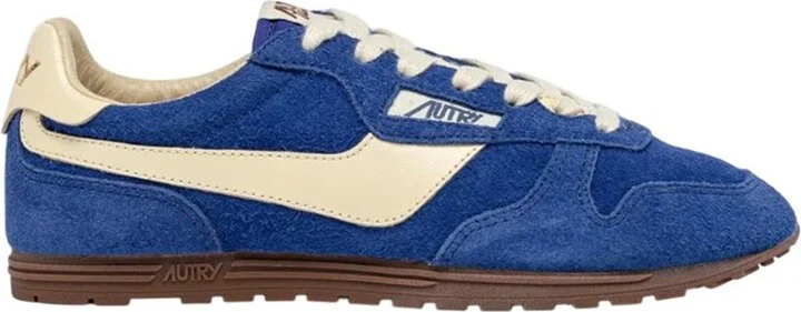 Autry Windspin Suede And Leather Sneakers Bic And Rutabaga