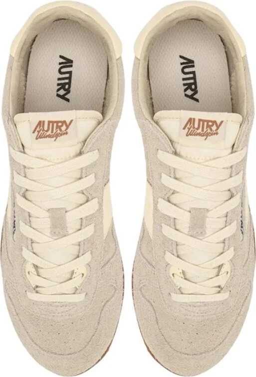 Autry Windspin Suede And Leather Wife And Rutabaga Sneakers - Image 4