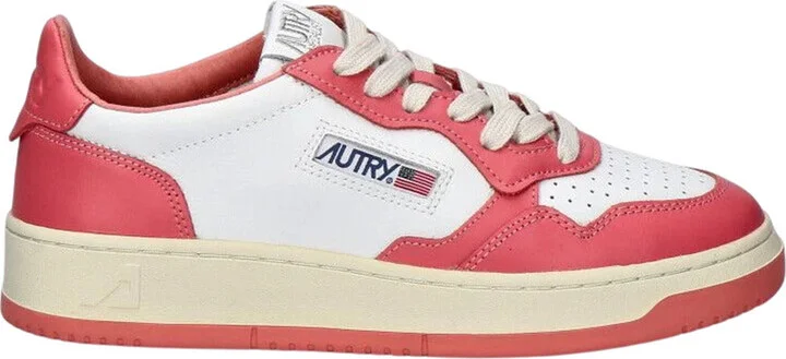 Autry Women`S Sneakers Bicolor White Tea Rose