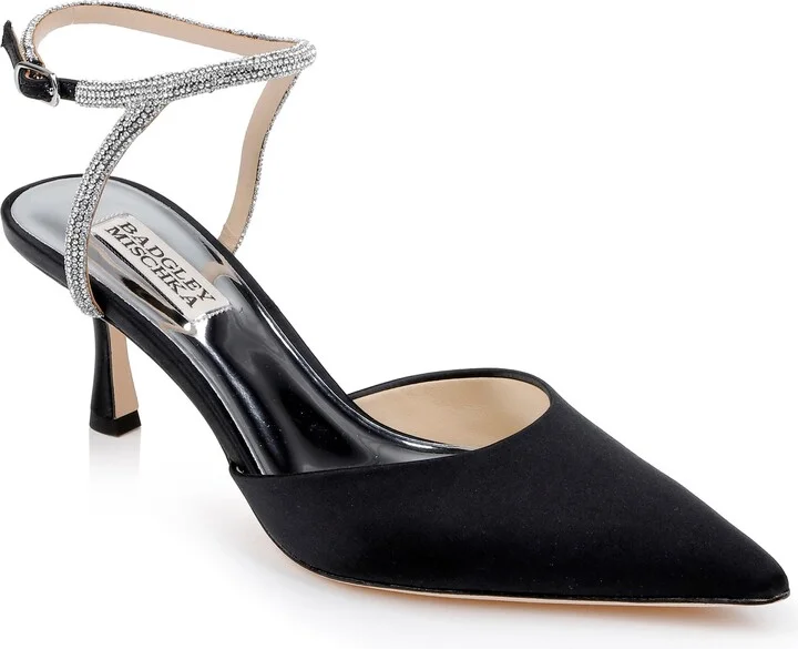 Autumn Pointed Toe Ankle Strap Pump