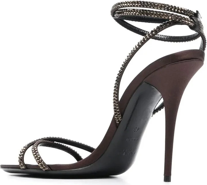 Ava 105mm embellished sandals - Image 3