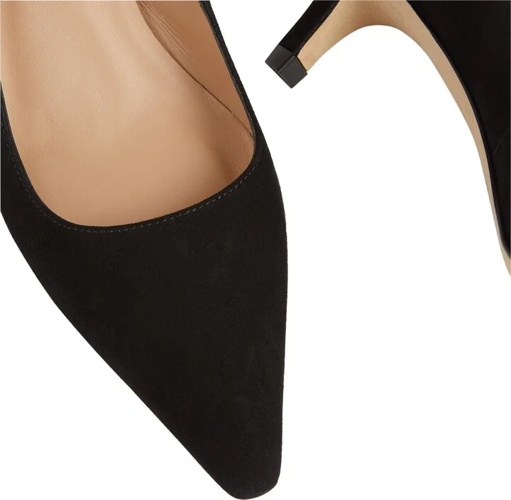 Ava Pointed Toe Kitten Heel Pump - Image 3