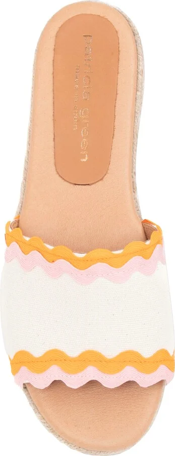 Ava Ric Rac Platform Espadrille Slide Sandal - Image 5