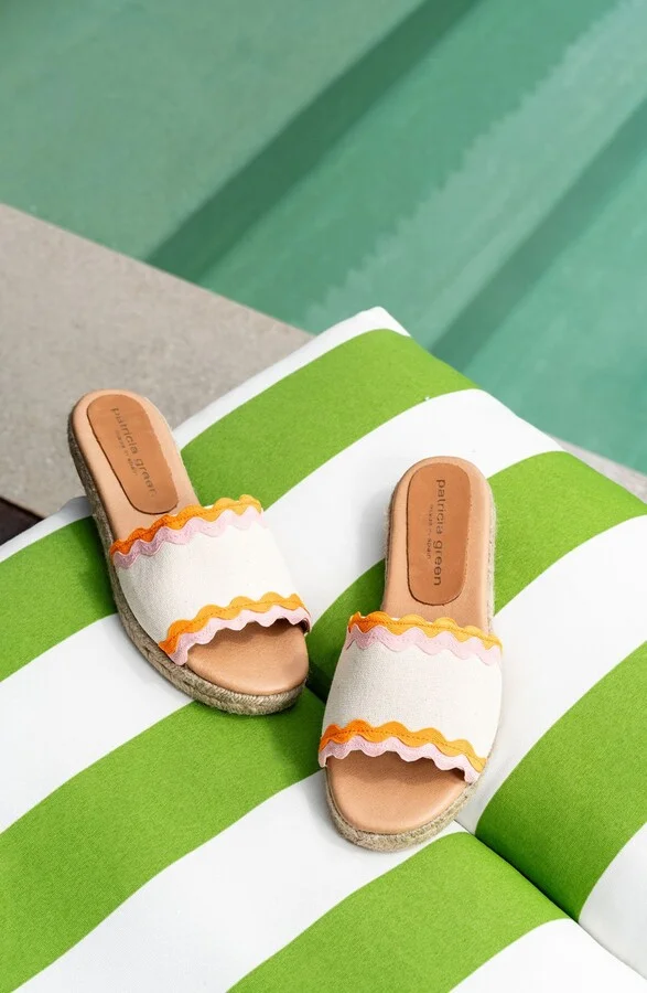 Ava Ric Rac Platform Espadrille Slide Sandal - Image 10