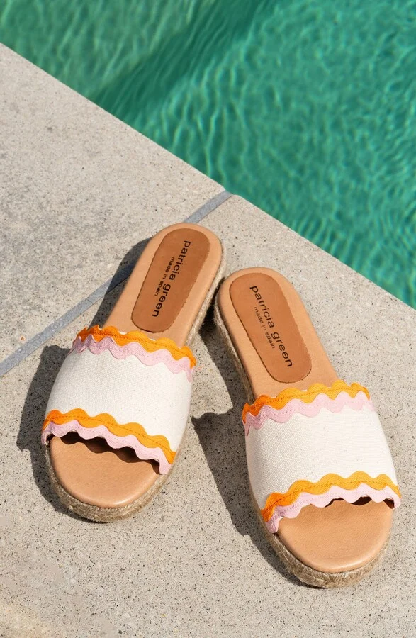 Ava Ric Rac Platform Espadrille Slide Sandal - Image 11