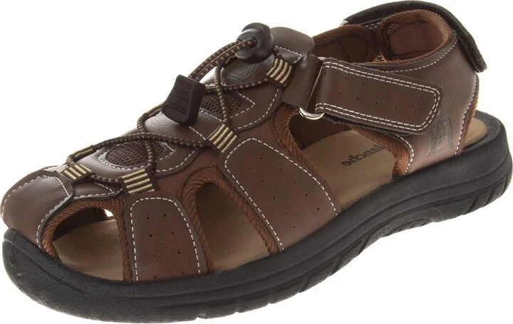 Avalanche Mens Closed Toe Strap Adjustable Summer Beach Waterproof Fisherman Sandal Watershoe