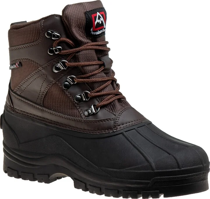 Avalanche Mens Duck Boots - Waterproof insulated - Snow Boots
