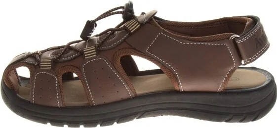 Avalanche Men's Fishermen Sandals - Brown, - Image 2