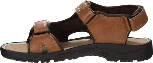 Avalanche Men's Open Toe Sandals - Tan, Size: 7.5 - Image 2