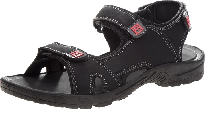 Avalanche Mens Open Toe Strap Adjustable Waterproof Fisherman Sandal Summer Beach Water Shoe