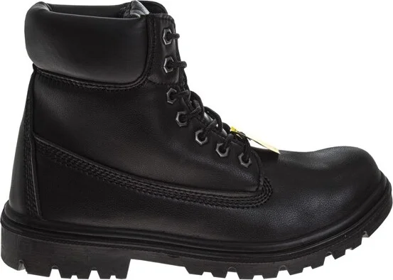 Avalanche Steel Toe Work Boots for Men Black, Size: 10½ - Image 2