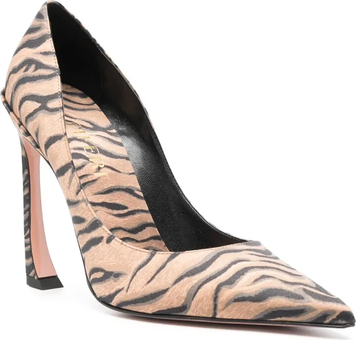 Avangarda 110mm tiger-print pumps - Image 2