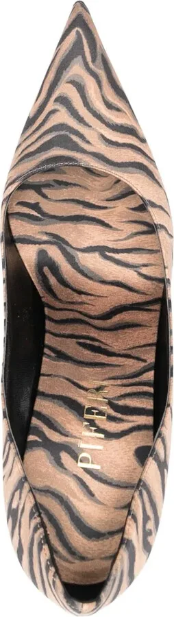 Avangarda 110mm tiger-print pumps - Image 4