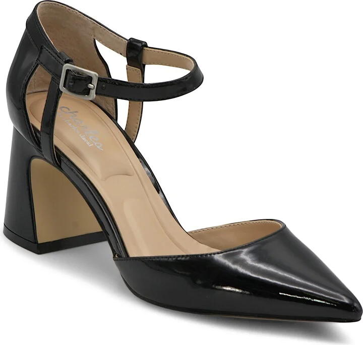 Aveena Ankle Strap Pointed Toe Pump