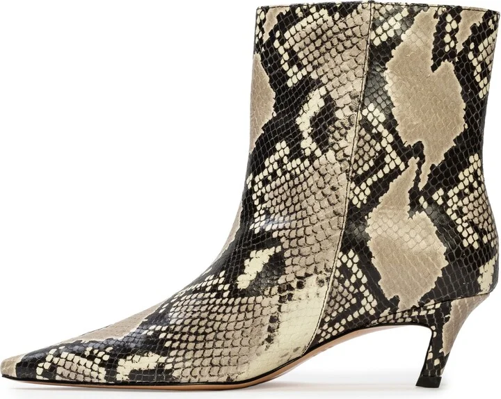 Avenue 50 Pointed Toe Kitten Heel Bootie - Image 6