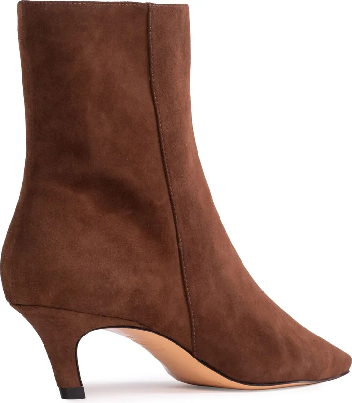Avenue 50 Pointed Toe Kitten Heel Bootie - Image 9