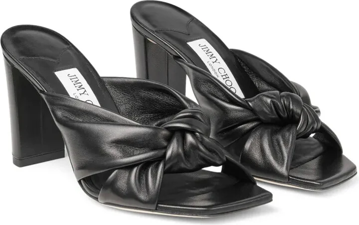Avenue 85mm leather sandals - Image 2