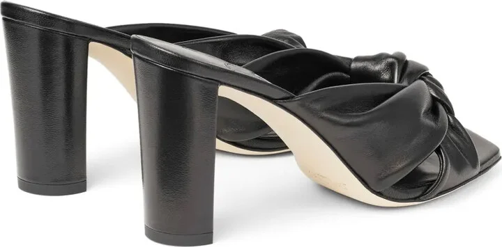 Avenue 85mm leather sandals - Image 3