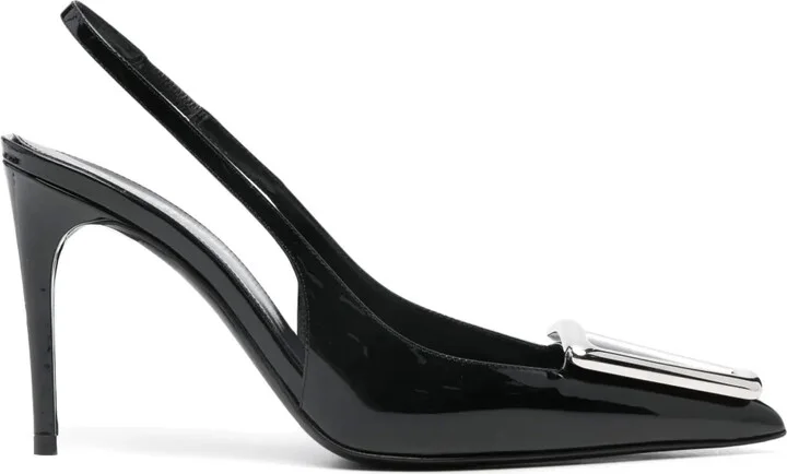 Avenue 95mm slingback pumps