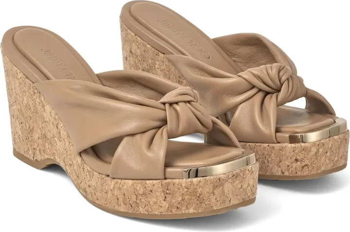 Avenue 95mm wedge mules - Image 2