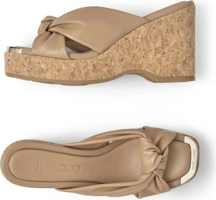 Avenue 95mm wedge mules - Image 4