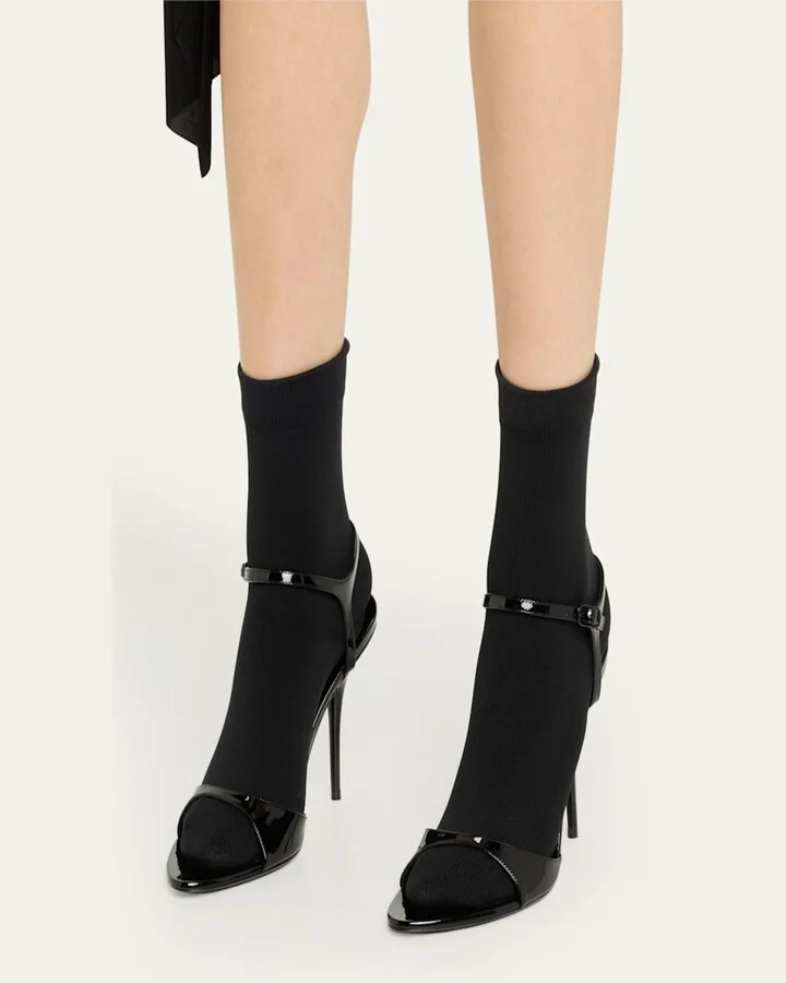 Avenue Ankle-Strap Sock Sandals - Image 2