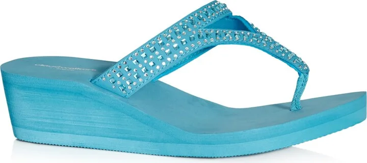 Avenue Cloudwalkers Women's Wedge - Sassy T-Strap