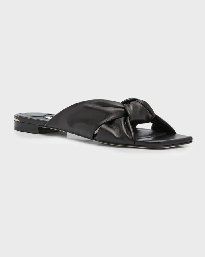 Avenue Crisscross Flat Slide Sandals - Image 5