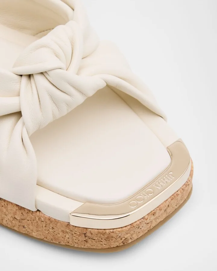 Avenue Crisscross Wedge Slide Sandals - Image 3