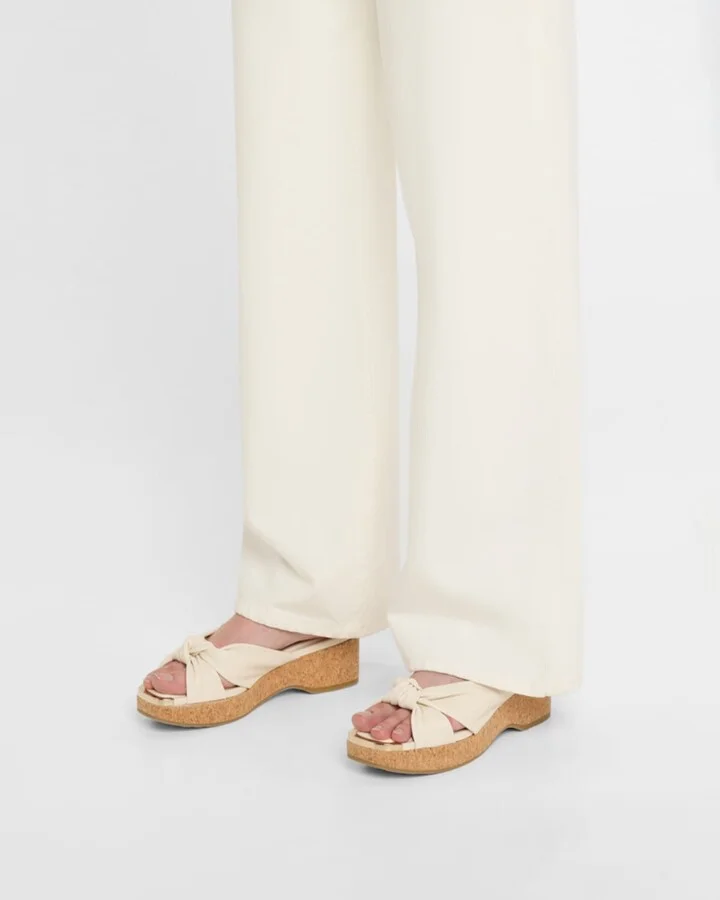 Avenue Crisscross Wedge Slide Sandals - Image 5