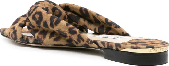 Avenue leopard-print sandals - Image 3