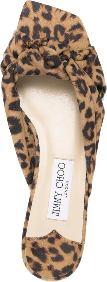 Avenue leopard-print sandals - Image 4