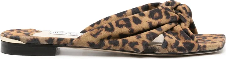 Avenue leopard-print sandals