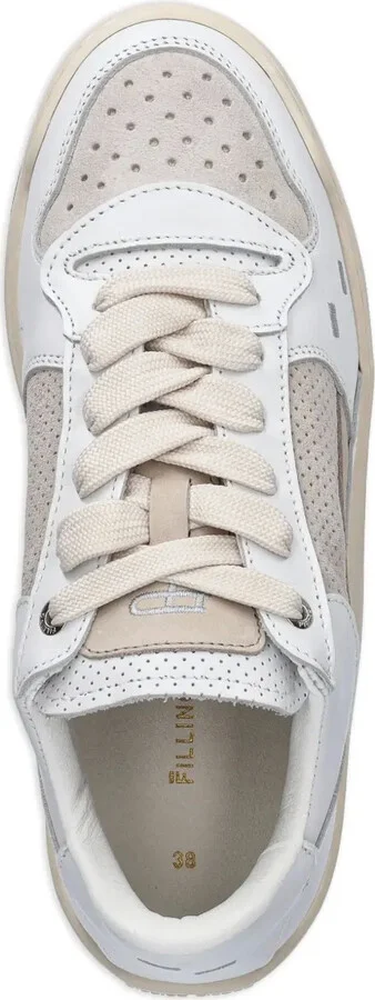 Avenue Pixie perforated leather panel sneakers - Image 3