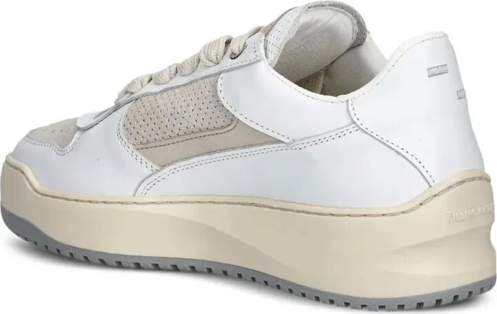 Avenue Pixie perforated leather panel sneakers - Image 5