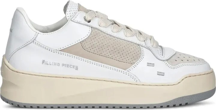 Avenue Pixie perforated leather panel sneakers