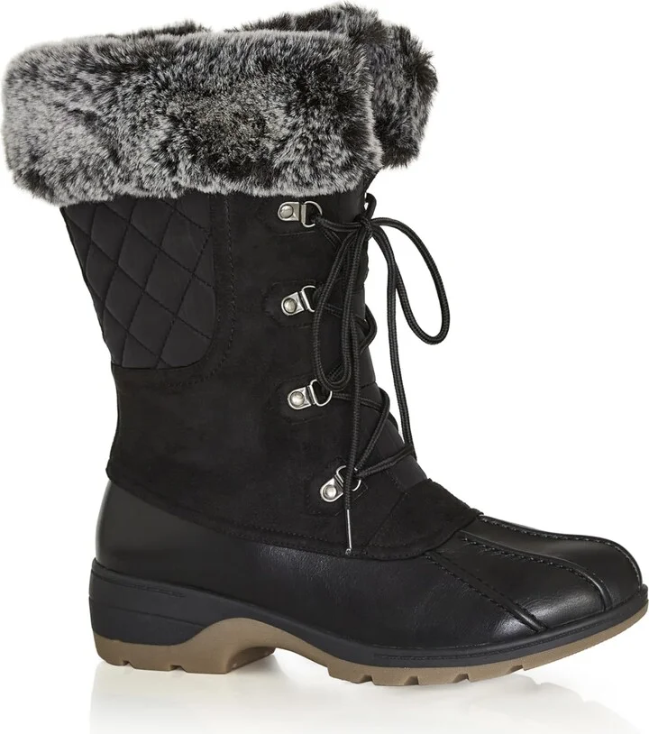 Avenue PLUS SIZE GWENN COLD WEATHER IN BLACK