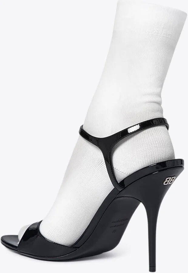 Avenue Sock 110 Patent Leather Sandals - Image 2