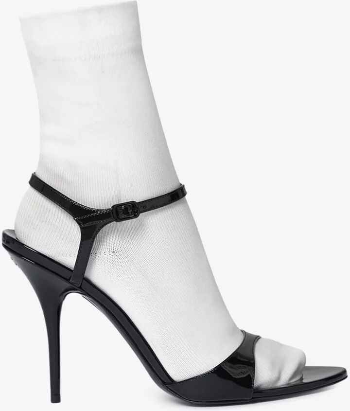 Avenue Sock 110 Patent Leather Sandals