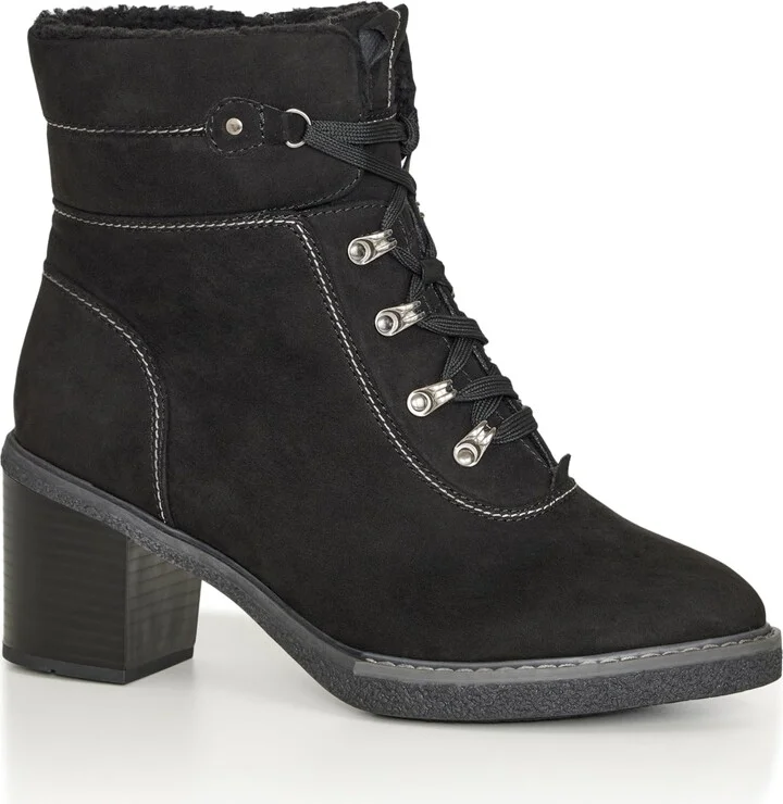 Avenue Women's Ankle Boot - EXTRA WIDE FIT Zelda Lace Up