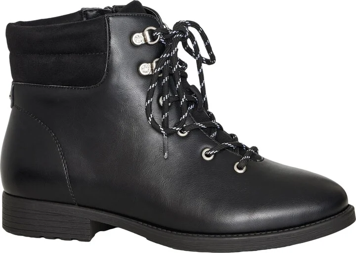Avenue Women's Cloudwalkers Wide Fit Helga Hiker Boot Fashion