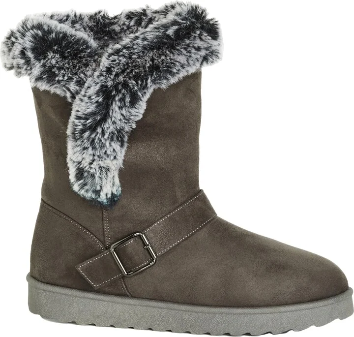 Avenue Women's Cloudwalkers Wide Fit Porcha Hug Boot Fashion