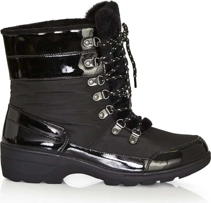 Avenue Womens Plus Size Belinda Cold Weather Fashion Boot