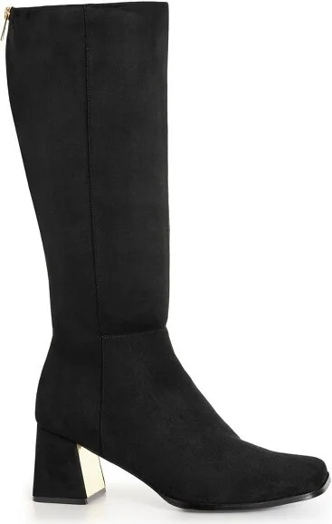 Avenue Women's Wide Width Hazel Tall Boot - 10 W, Black