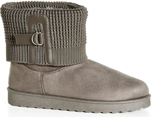 Avenue Women's Wide Width Helena Hug Boot - 12 W, Brown