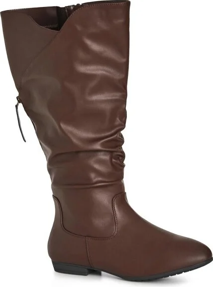 Avenue Women's Wide Width Montana Tall Boot - 12 W, Brown