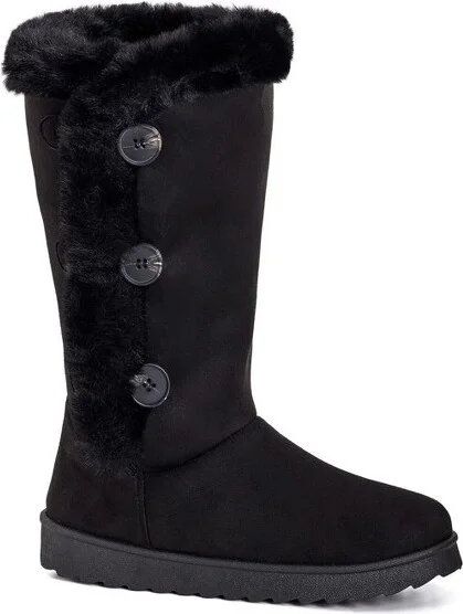Avenue Women's Wide Width Rosalie Tall Boot - 10 W, Black