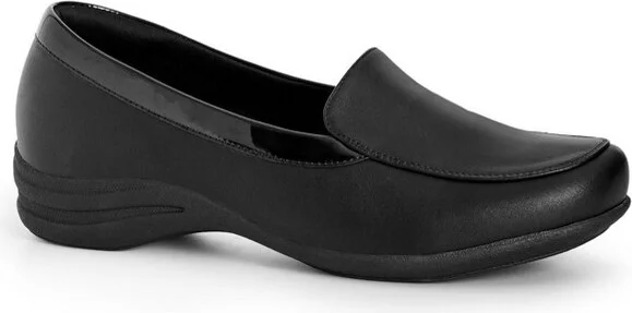 Avenue Women's Wide Width The Azalea Flat - 7 W, Black